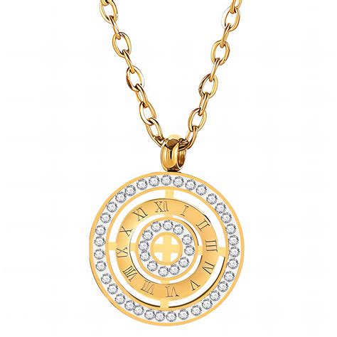 18k Gold Plated Necklace Intensity Sku 88974 0 Wholesale Supplier Glozzo