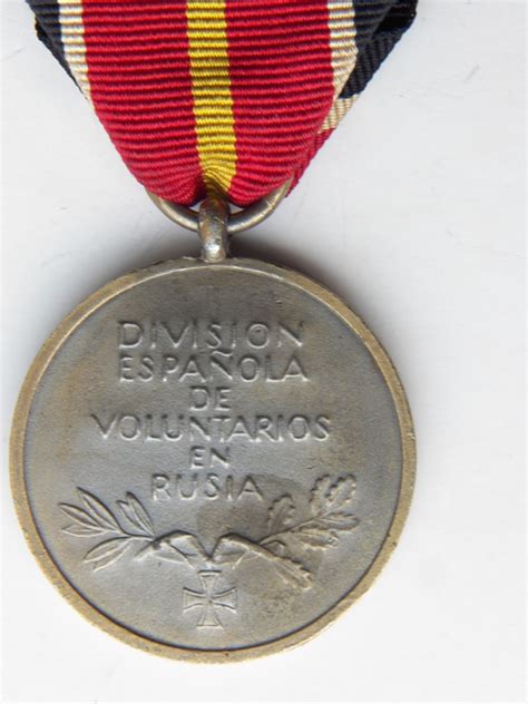 SPANISH BLUE DIVISION MEDAL | Malcolm Wagner Militaria