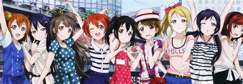 Ayase Eri Toujou Nozomi Anime Girls Yazawa Nico Nishikino Maki