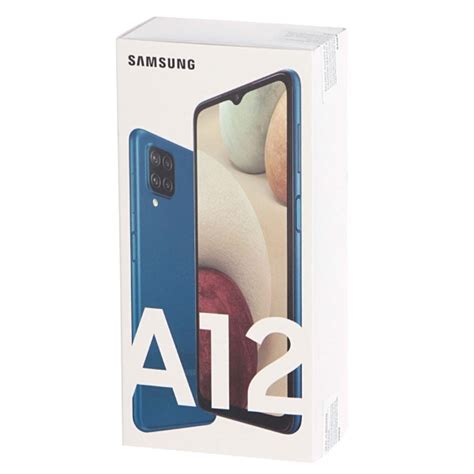 Смартфон Samsung Galaxy A12 Sm A127f Dsn 64gb Blue купить в