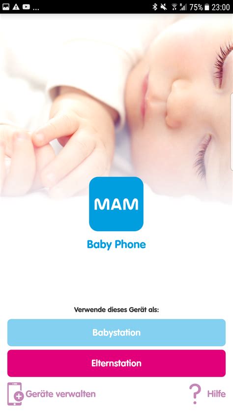 Muffig Ver Ffentlichung Verriegeln Babyphone App Mam Kreativ Ventil