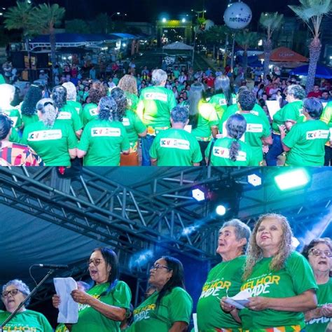 Coral Da Melhor Idade Leva Emo O Ao Palco De Shows Da Semana Do Munic Pio