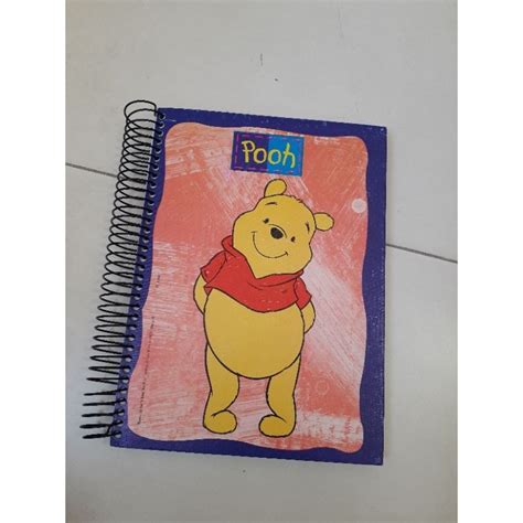 Caderno Ursinho Pooh Antigo - 8
