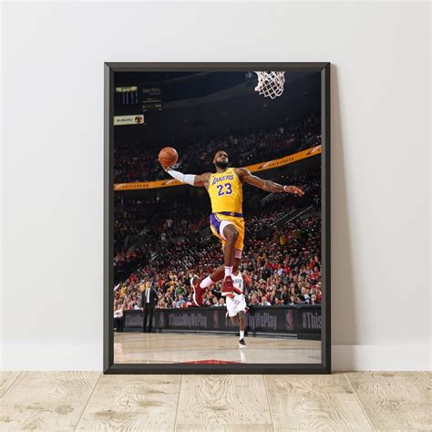 Basketball Poster Basketball Print Basketball Wall Art Nba Wall Art