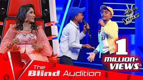 Thinuga And Thinusha Thaththa Mata Anapu Tokka තාත්තා මට ඇනපු Blind Auditions Youtube