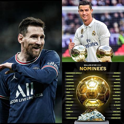 30 Nominasi Ballon D Or 2022 Resmi Diumumkan Lionel Messi Tak Masuk