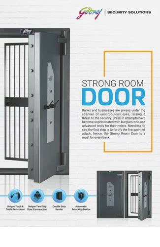 Godrej Defender Plus Strong Room Door At Rs 350000piece Strong Room