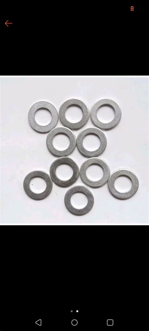 Ring Oli Aluminium M Ring Baut Tap Oli Bawah Isi Lazada