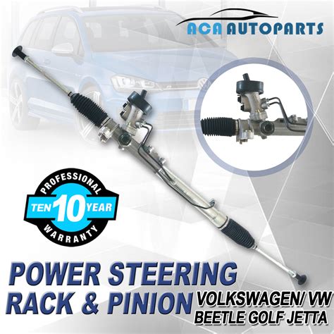 Jetta Power Steering Rack And Pinion Complete VW Golf Beetle VOLKSWAGEN