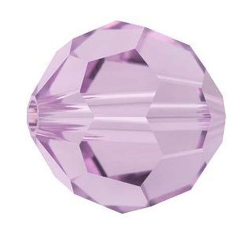 Swarovski Crystal Round Beads 5000 3mm 4mm 6mm 8mm 10mm Light Amethyst