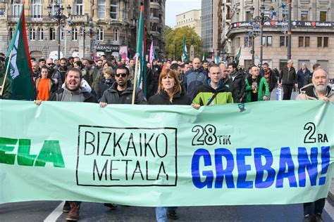 Huelga En El Metal De Bizkaia