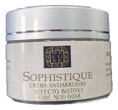 Crema Antiarrugas Efecto Botox Sophistique Meses Sin Inter S