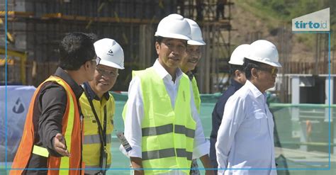 Jokowi Optimistis Smelter Pt Amnt Rampung Pertengahan