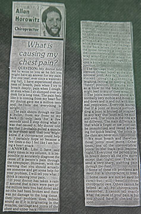 What is Causing My Chest Pain? - Dr. Allan Horowitz
