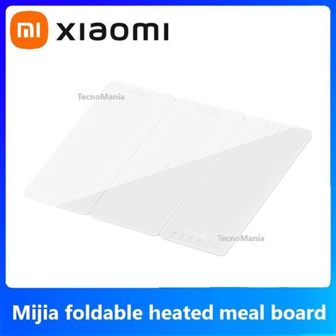 тарелка с подогревом еды Xiaomi Mijia foldable heated meal board купить ...