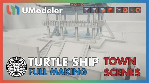 D Modeling In Unity Full Making Video Of Modeling Town Scenes In The