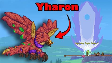 Ki Class Destroys Hardest Boss Fight Terraria Dragonball Youtube