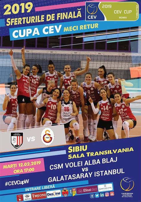 Un Meci De Totul Sau Nimic Volei Alba Blaj Galatasaray Istanbul