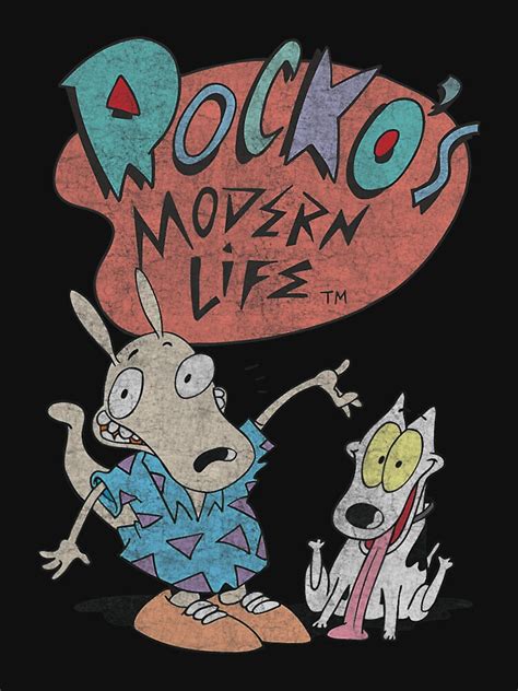 Nickelodeon Rockos Modern Life Rocko And Spunky T Shirt For Sale By