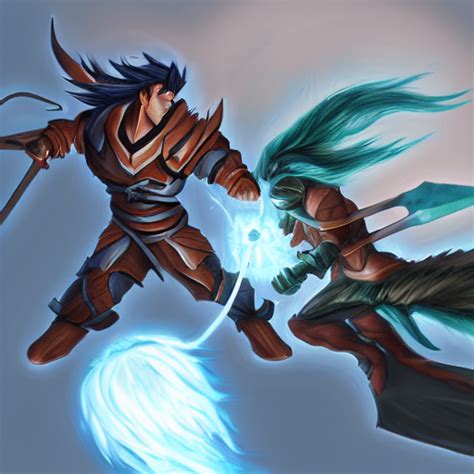 Yasuo Vs Riven Fan Art