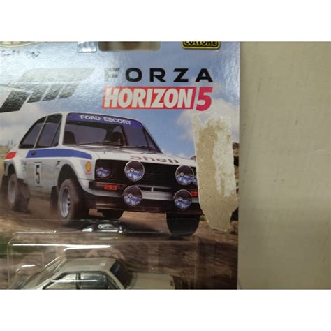 FORD ESCORT RS MK FORZA HORIZON HOT WHEELS PREMIUM CARTON MAL BCN STOCK CARS