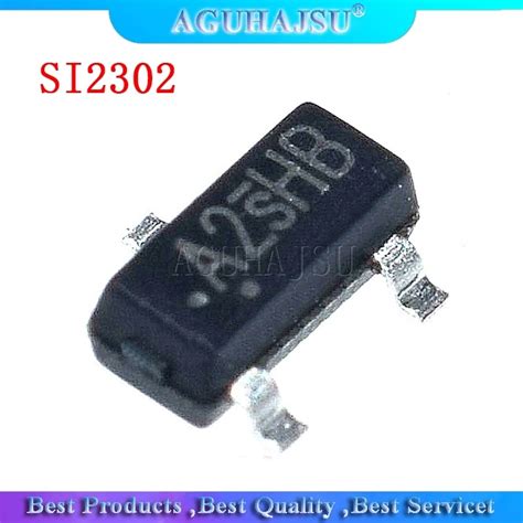 50PCS SI2302 SI2307 SI2301 SI2305 SI2306 SOT23 N Channel Enhancement