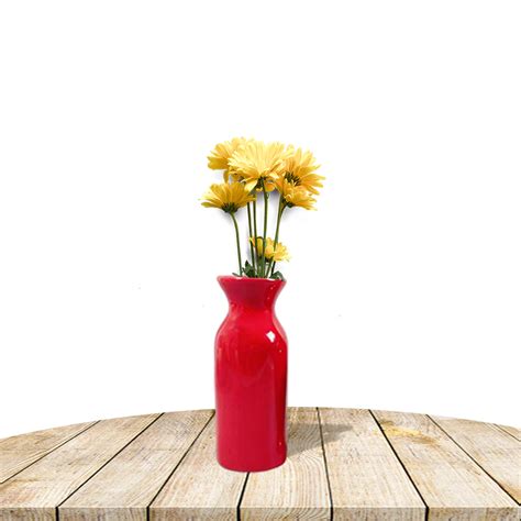 modern red vase culturizm