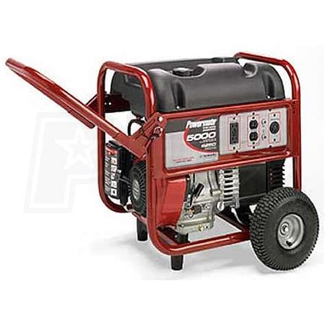 Powermate PM0435001 5000 Watt Portable Generator W Subaru Engine