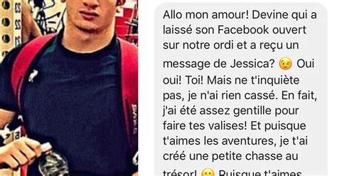 Un homme au Québec trompe sa blonde mais oublie de fermer son Facebook