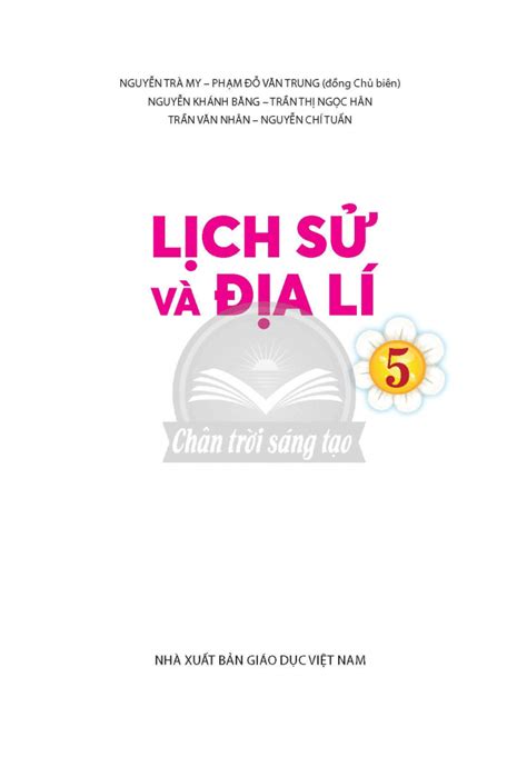 Sách Giáo Khoa Lịch Sử Và Địa Lí Lớp 5 Chân Trời Sáng Tạo Pdf