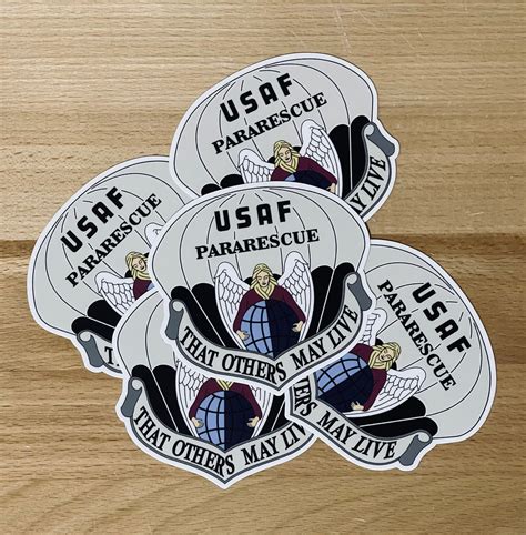 Usaf Pararescue 4in Sticker Direct Action Apparel