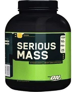 Обзор гейнера от компании Optimum Nutrition — «Serious Mass»: плюсы и ...