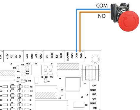 Diagrama De Conexi N N Emergencia Para Torniquetes De Zkteco Tanyx