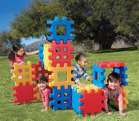 Large Waffle Blocks (Little Tikes) *2 - Derbyshire Toy Libraries