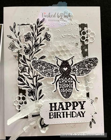 Autour De La Ruche Avec Le Lot Reine Des Abeilles Queen Bee Stampin Up