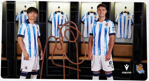 Real Sociedad Macron Home Kit Football Fashion