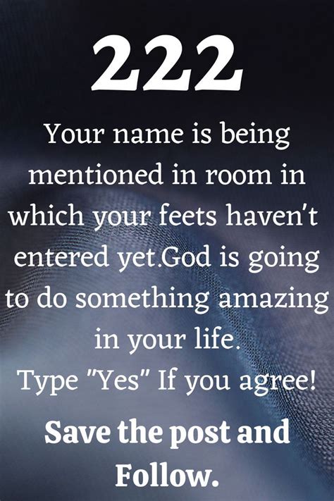 Your Name Is Being Mentioned In Room In Which Your Feet S Have Not