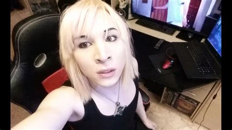 Amotharis ChrisMidnightx Censored Blond Hair Femboy Emo Gothic Metal Visual Kei Crazy Nude YouTube