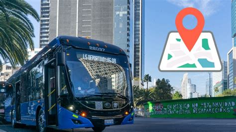 Este Ser El Camino De La Nueva Ruta Del Troleb S En La Cdmx Mapa