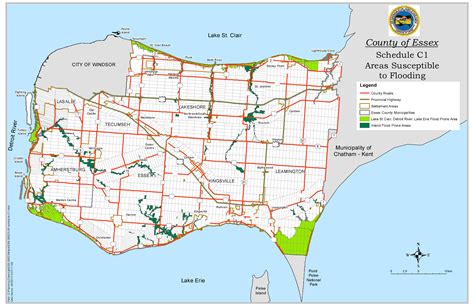 Official Plan Schedule Maps County Of Essex