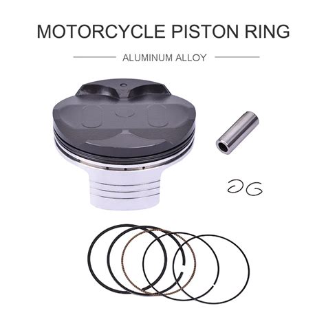 Juego De Anillos De Pist N De Motor De 4 Tiempos Para Motocicleta 76mm