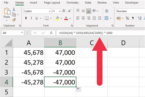 How To Round To The Nearest Thousand In Excel Master Data Skills Ai