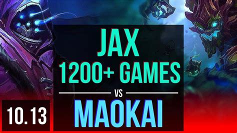 Jax Vs Maokai Top M Mastery Points Games Early Solo