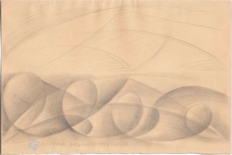 Linea Di Velocit Vortice C By Giacomo Balla Ocula