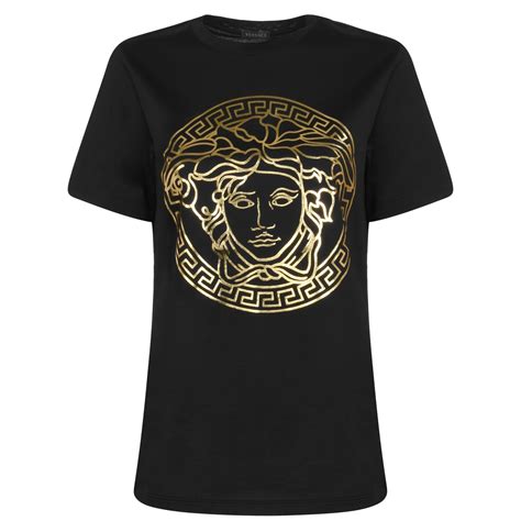 Versace Medusa T Shirt Women Regular Fit T Shirts Flannels