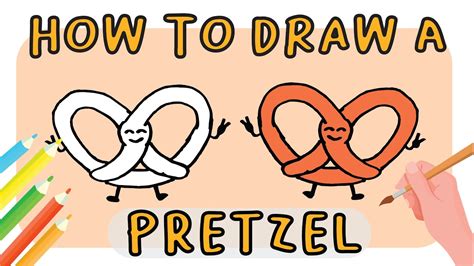 How To Draw A Pretzel For Kids Comment Dessiner Un Bretzel Hoe