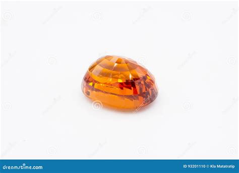 Topas On White Background, Yellow Topas, Yellow Gems, Gem, Yello Stock ...