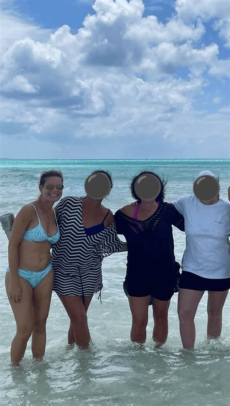 Jen Carfagno (The Weather Channel) in a bikini. Instagram, 4.23.22