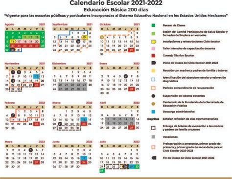 La Sep Publica El Calendario Oficial Del Ciclo Escolar Porn