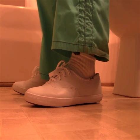 Keds Sneaker Shoeplay In The Bathroom Full Vid Hd Porn Xhamster